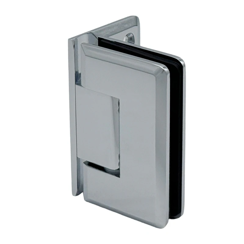 CP1N344, Adjustable Wall Mount Offset Back Plate Hinge for frameless Shower Door — CP1N344