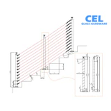 CRPC42, Round Post for cable Ø2", 42", (Post Only, Not include cable, Tensioner & Terminal Press And Latch)