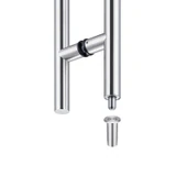 CLLP, Locking Ladder Pull, 304 tube in 1/16" thickness — CLLP60 — Brushed Stainless Steel — 60"