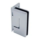 CC0L044, Wall Mount Offset Back Plate Shower Door Hinge — CC0L044