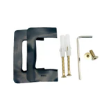 CCAR01, Top or Bottom Mount Hinge for Glass Shower Door — CCAR01
