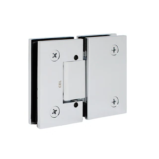 CGEN380, Adjustable 180 Degree Glass to Glass Hinge for Frameless Shower Door — CGEN380