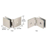CRL Adjustable Square Wall Mount Glass Clamp — ADJSQ037