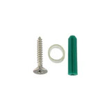 CSGC037, Fixed Panel Square Clamp With Leg for Frameless Shower Door — CSGC037