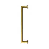 CMT, Round Tubing Mitered Corner Singled-Sided Pull Handle — CMT24