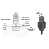CRL9050S, CRL "Mab" Square Tapered Aluminum Spindle — CRL9050S13 — 1/2"