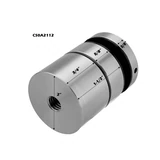 2" Ø Diameter Standoff, Adjustable Round Standoff for Glass Railing, Stainless steel 316 — CS0A2112 — 1-1/2" — Brushed Stainless Steel