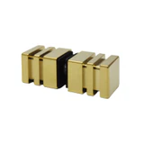 CSDK160, Square Back to Back Knob for 1/4"~1/2" Glass — CSDK160SB