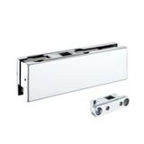 CPH22 Door Top Patch Fitting — CPH22 — Polished Stainless Steel