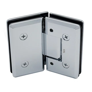 CC0L345, Adjustable, 135º Degree Glass to Glass Shower Door Hinge — CC0L345