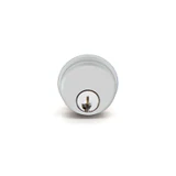 8136, FHC Standard Mortise Randomly Keyed Cylinder — 8136 — Clear Anodized