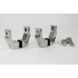 CSQOF, Offset Mount Mid-Post for Square Ladder Pulls (1 Set) — CSQOF-PSS — Polished Stainless Steel