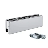 CPH10 Bottom Door Patch Fitting — CPH10 — Brushed Stainless Steel