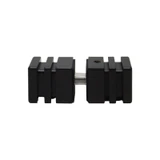 CSDK160, Square Back to Back Knob for 1/4"~1/2" Glass — CSDK160MB