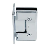 CC0L037， Wall Mount 'H' Back Plate Hinge for shower door — CC0L037