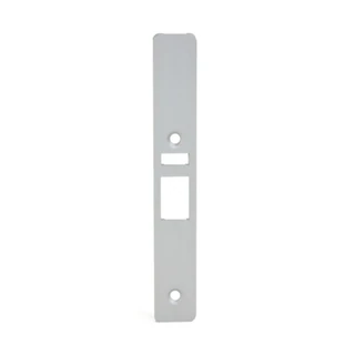 FL2144, FHC Left Hand Beveled Faceplate For FL2140 Series Deadlatch Locks — FL2144 — Aluminum