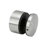 CSO21, 2" Ø Diameter Round Standoff for Glass Railing with 1" Projection, Stainless steel 316 — CSO21 — Brushed Stainless Steel