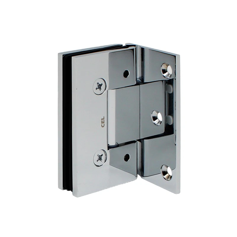 CV1E344, Adjustable Wall Mount Offset Back Plate Hinge for Shower Door — CV1E344