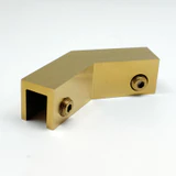 CS0GC135 Square 135° Glass Clamp — CS0GC135