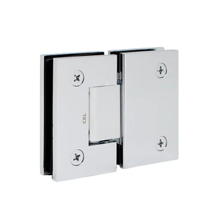 CGEN580, 5 Degree Pre-Set, 180 Degree Glass to Glass Hinge for Frameless Shower Door — CGEN580