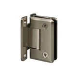 CP1N537, 5 Degree Pre-Set Wall Mount 'H' Back Plate Hinge for Frameless Shower Door — CP1N537
