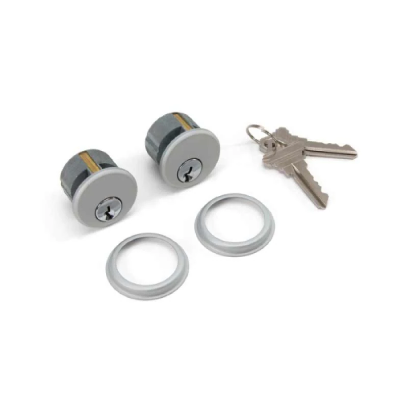 DL2171SCK, Double Mortise Cylinder with Schlage® 'C' Keyway and Keyed Alike — DL2171SCK — Aluminum
