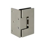 CV1E044, Wall Mount Offset Back Plate Hinge for Frameless Shower Door — CV1E044
