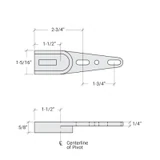 3010DP, FHC Adjustable Dual Purpose Pivot Set (Standard)