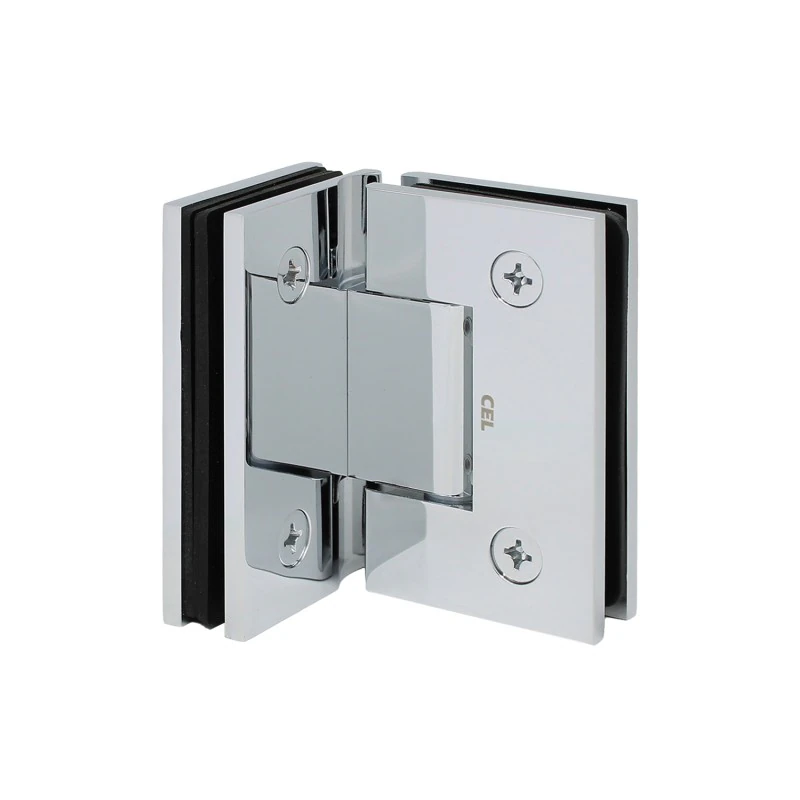 CGEN092, 90 Degree Glass to Glass Hinge for Frameless Shower Door — CGEN092