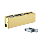 CPH10 Bottom Door Patch Fitting — CPH10 — Brushed Gold