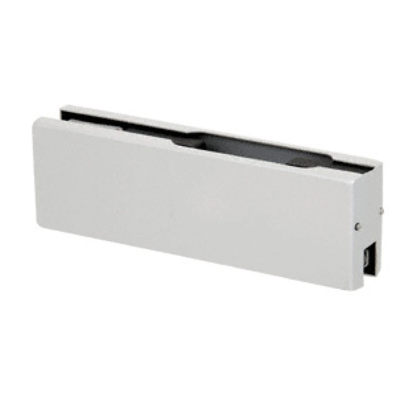 AMR201,CRL Top or Bottom Patch Fitting - Less Insert — AMR201A — Satin Anodized