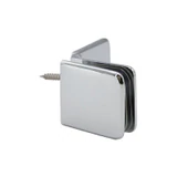 CADJBV037, FHC Adjustable Glass Clamp Beveled - Wall Mount For 3/8" To 1/2" Glass, Compare to ADJBEV037 — CADJBV037