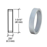DRA256,CRL .256" Straight Cylinder Ring — DRA256BS — Brushed Stainless Steel