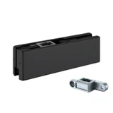 CPH10 Bottom Door Patch Fitting — CPH10 — Matte Black