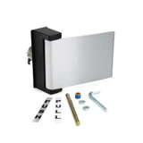 FL2163, FHC Push-Pull Deadlatch Paddle Handle - Pull To Right — FL2163 — Aluminum