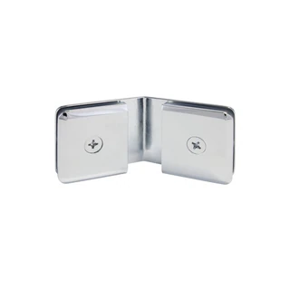 CBGC135 Beveled 135º Glass to Glass Clamp — CBGC135