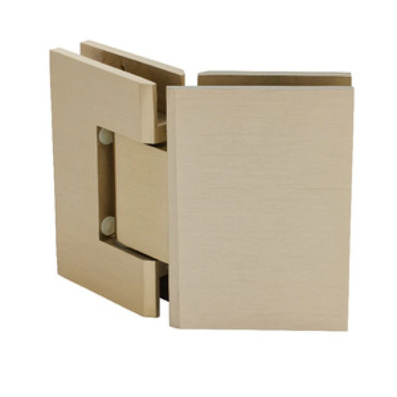 GEN045BBRZ,CRL Brushed Bronze Geneva 045 Series 135 Degree Glass-to-Glass Hinge — GEN045BBRZ