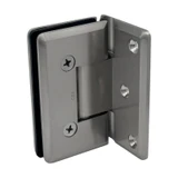 CC0L044, Wall Mount Offset Back Plate Shower Door Hinge — CC0L044