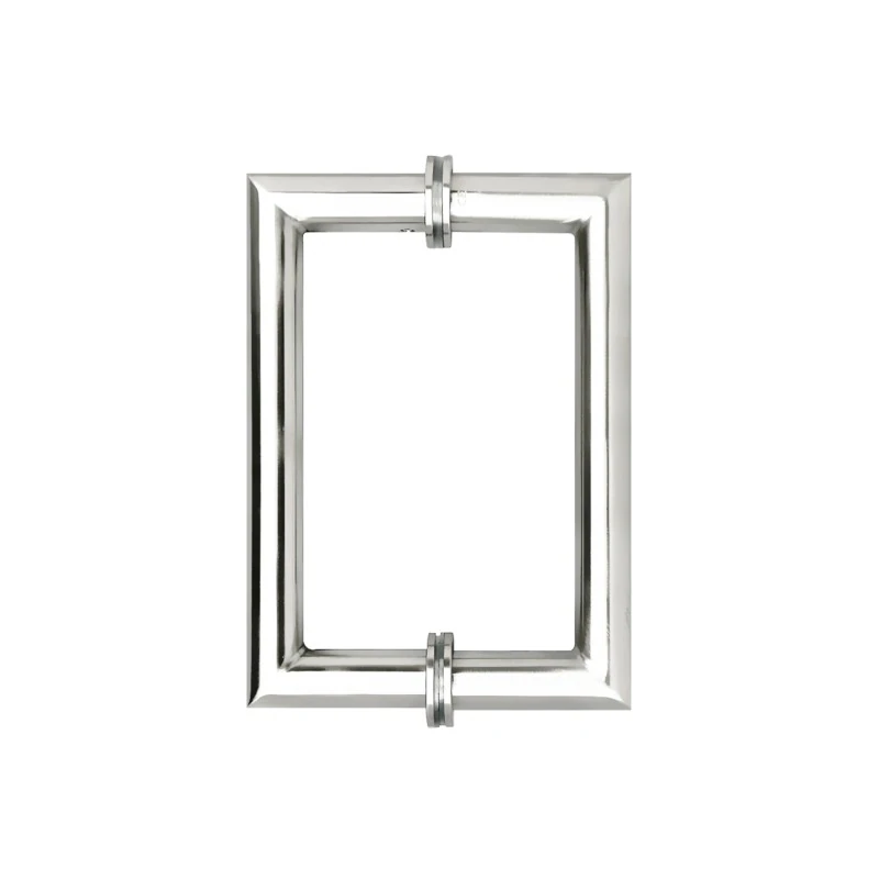 CMT, Round Tubing Mitered Corner Back to Back Pull Handle — CMT6X6