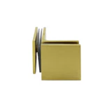 CSGC0F90, 90 Degree Square Glass Clamp for Frameless Shower Door — CSGC0F90