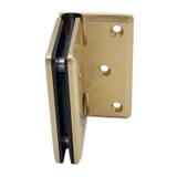 CC0L044, Wall Mount Offset Back Plate Shower Door Hinge — CC0L044