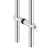 CLLPA48, 48" Locking Ladder Pull, 316 Stainless Steel Tube in 1/16" Thickness — CLLPA48 — Polished Stainless Steel — 48"