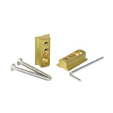 WMB1, FHC Brass Wall Mounted Bracket Set For Shower Door Header Kits, Compare to BWB2 — WMB1