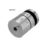 1-1/2" Ø Diameter Standoff, Adjustable Round Standoff for Glass Railing, Stainless steel 316 — CS0A1122 — 2" — Brushed Stainless Steel