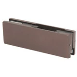 AMR201,CRL Top or Bottom Patch Fitting - Less Insert — AMR201DU — Black Bronze Anodized