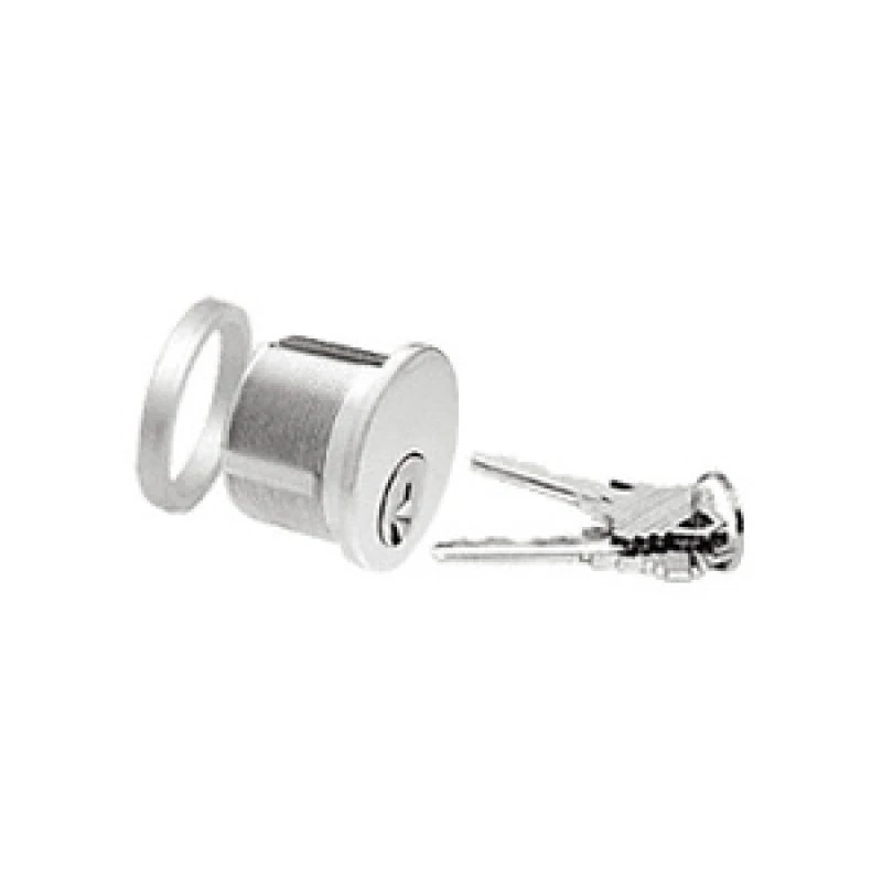 DRA10,CRL Mortise Keyed Alike Cylinder — DRA10 — Satin Anodized