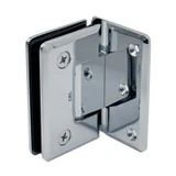CP1N544, 5 Degree Wall Mount Offset Back Plate Hinge for Frameless Shower Door — CP1N544