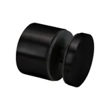 CSO2112, 2" Ø Diameter Round Standoff for Glass Railing with 1-1/2" Projection, Stainless steel 316 — CSO2112-MB — Matte Black