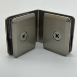 CBGC90 Beveled, 90º Degree Glass to Glass Shower Door Clamp — CBGC90