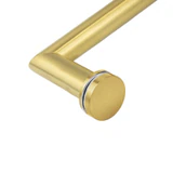 CMT, Round Tubing Mitered Corner Singled-Sided Pull Handle — CMT6